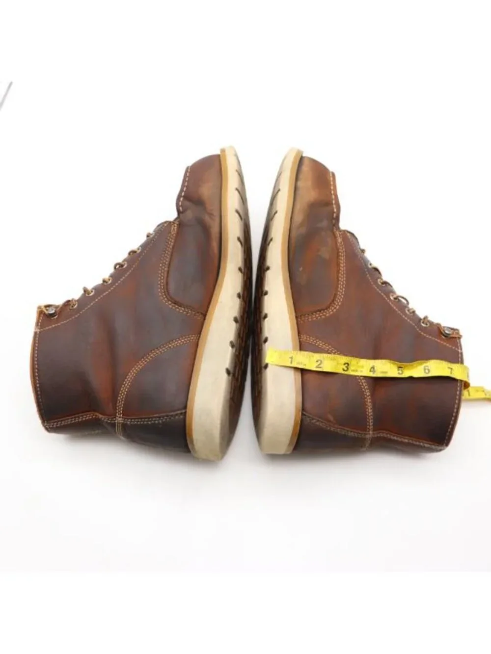 Carhartt 6 Inch Steel Toe Moc Waterproof Wedge Boot Men's 12 W Brown Leather